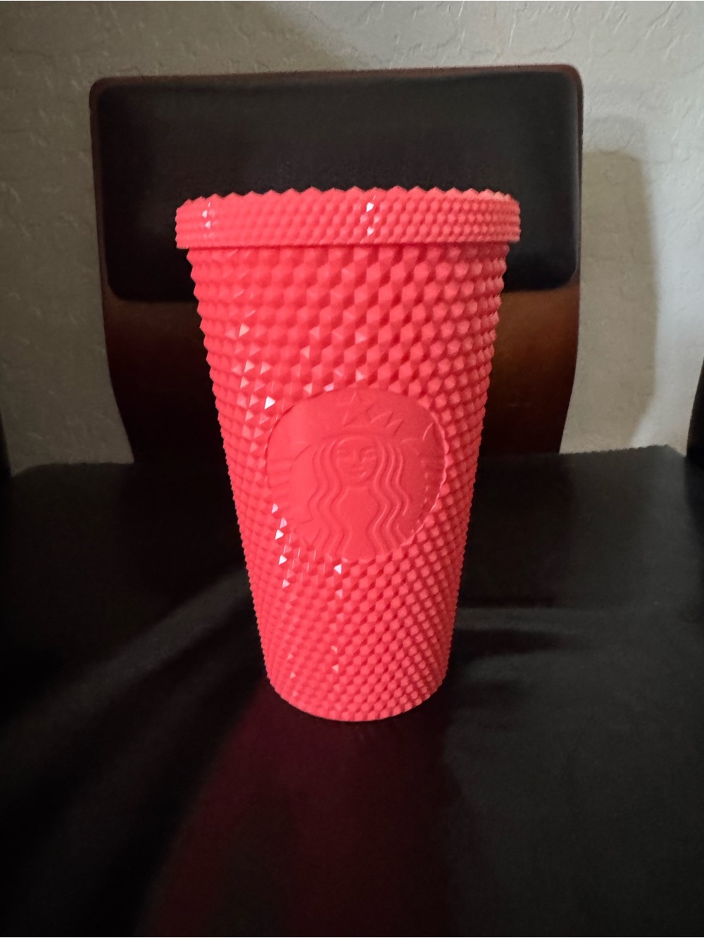 Starbucks Studded 16oz Tumbler Coral Pink
